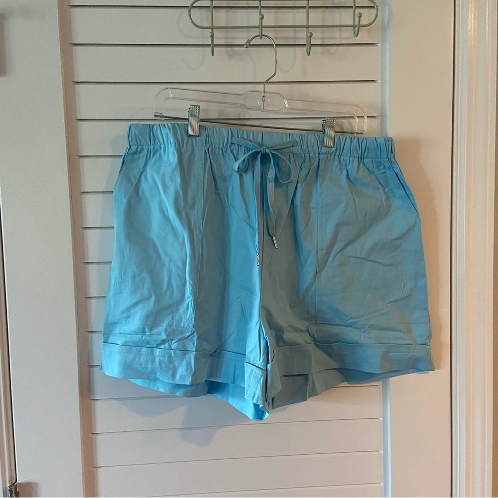 Cargo Blue Shorts Plus Size 2X NWOT
